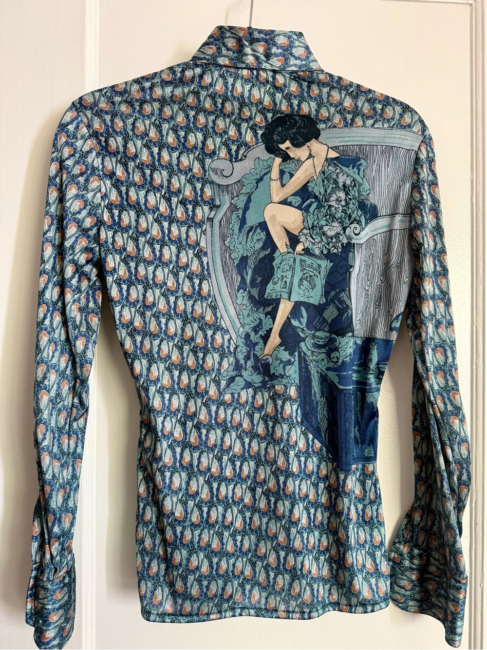 Vintage 1970’s Authentic Nik-Nik women’s blouse, xs